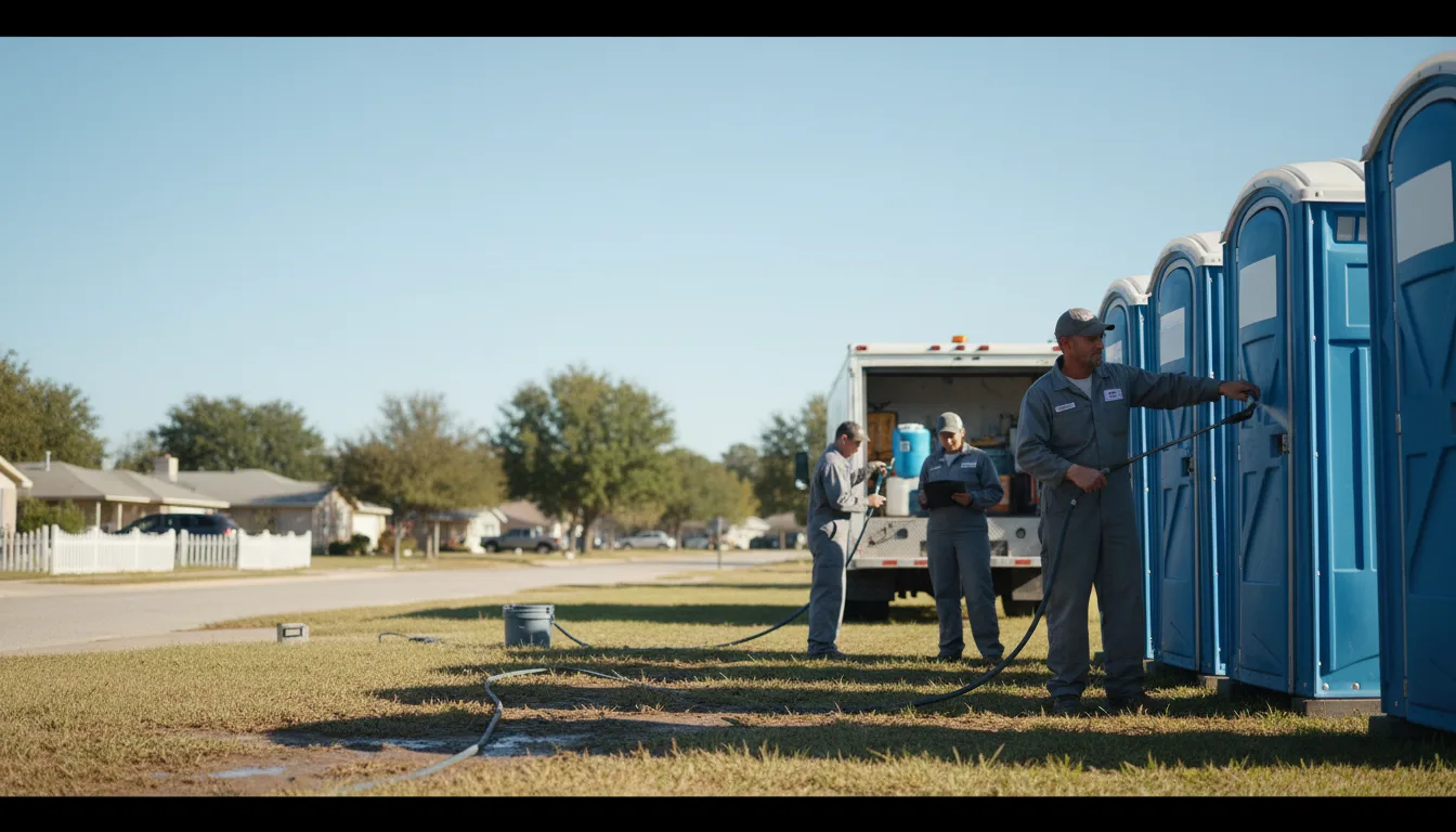 Long-Term Portable Toilet Rental in Midlothian, IL near me